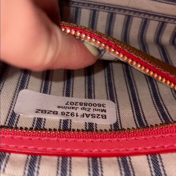 Dooney & Bourke mini zip Janine Satchel - Picture 9 of 9